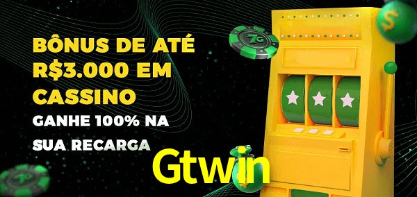 Gtwin melhor bônus de depósito