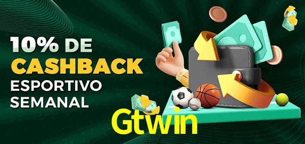 10% de bônus de cashback na Gtwin